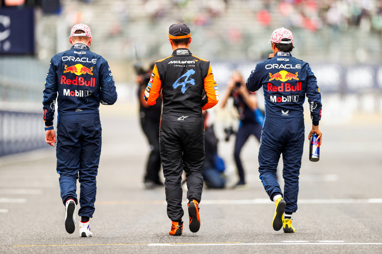 Verstappen, Norris, Perez clasificacion Suzuka